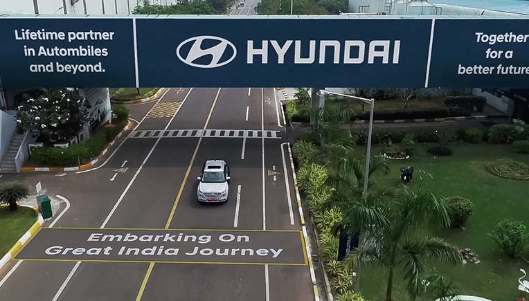 Hyundai subcompact SUV rolls across nation, ready for an April-May launch