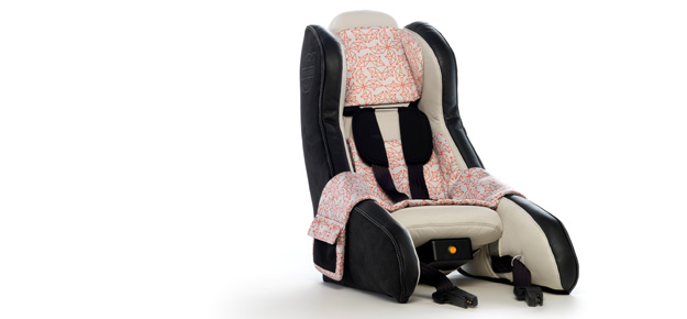 Inflatable car seat for children from Volvo Cars