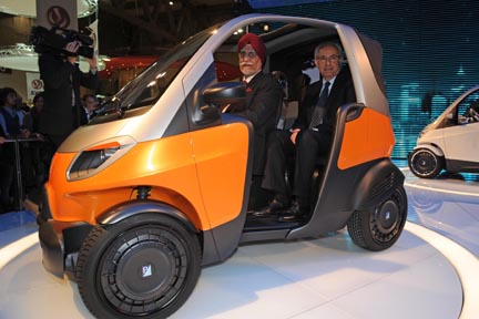 Is Piaggio planning a Tata Nano rival?