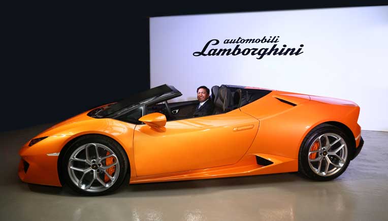 Lamborghini Huracán Rear-Wheel Drive Spyder in India for Rs 3.45 crore