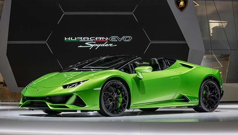 Lamborghini unveils Huracan EVO Spyder at GIMS 2019