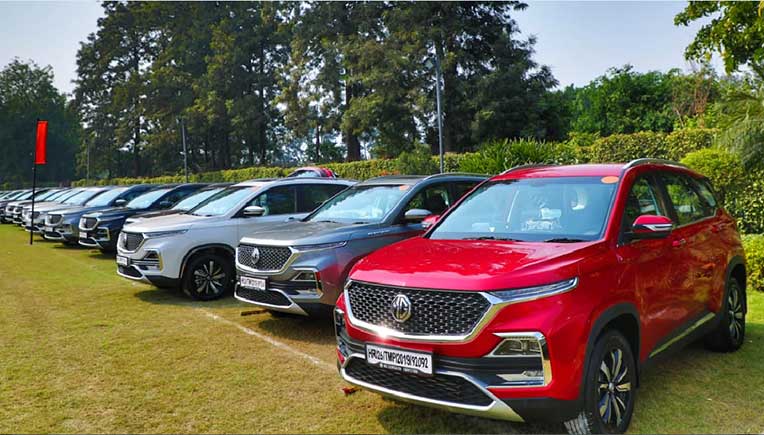 MG Motor India delivers 700 units of Hector SUV on Dhanteras