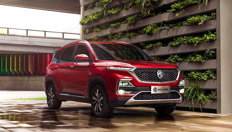 MG Motor India unveils MG Hector Connected SUV 