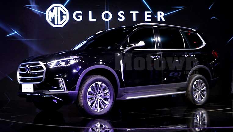 MG Motor India unveils luxury cars: SUV Gloster and MPV G10