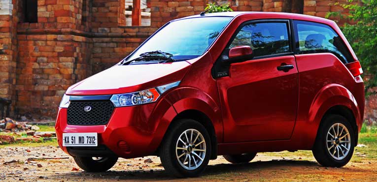 Mahindra Reva slashes prices of e2o electric car