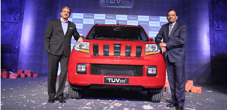 Mahindra launches TUV300 at starting price of Rs 6.90 lakh