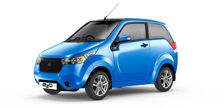 Mahindra launches the all new e2o ElectriCity Car in the UK