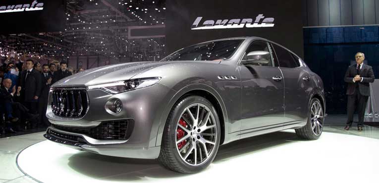 Maserati Levante debuts at Geneva Motor Show 