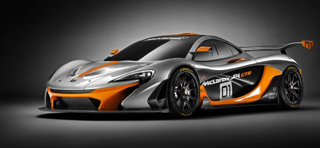 McLaren P1 GTR design concept unveiled