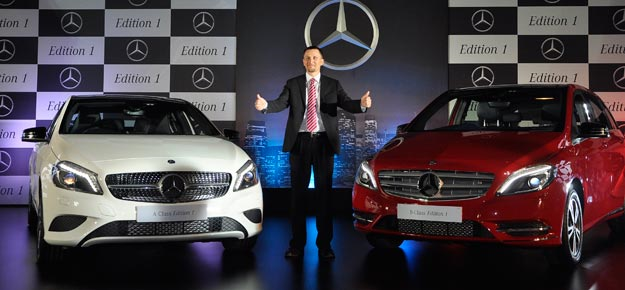 Mercedes A / B-Class  Edition 1 models launched