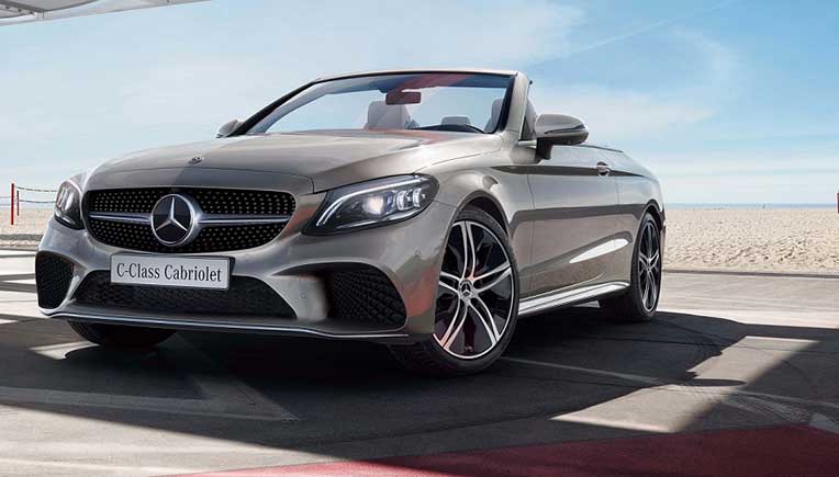 Mercedes-Benz C-Class Cabriolet C300 launched at Rs 65.25 lakh onward