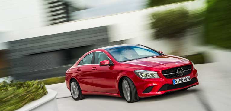 Sporty & stylish Mercedes Benz CLA-class in India for Rs.31.50 lakh