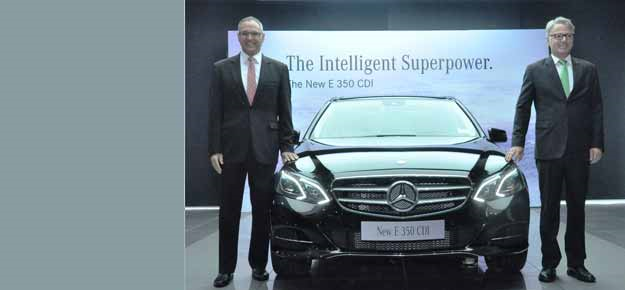 Mercedes-Benz new E 350 CDI for Rs 57.42 lakh