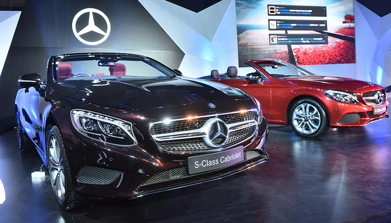 Mercedes launches S-Class and C-Class cabriolets in India