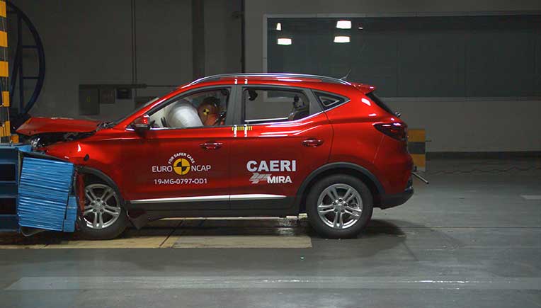 Morris Garages ZS EV gets 5 stars in Euro NCAP test