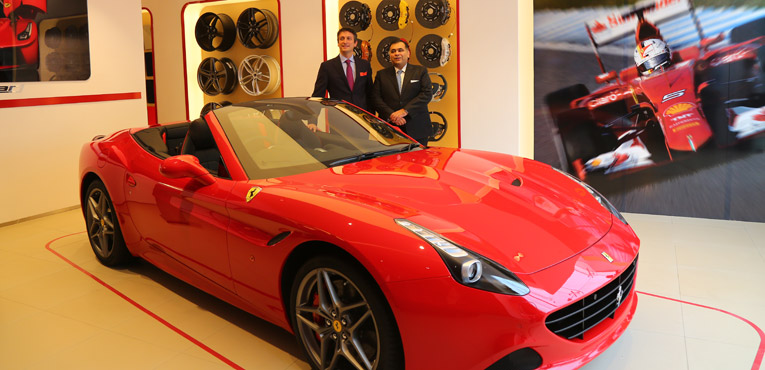New Ferrari dealership inaugurated in New Delhi