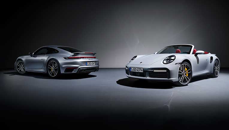 New gen Porsche 911 Turbo S Coupe and Cabriolet unveiled