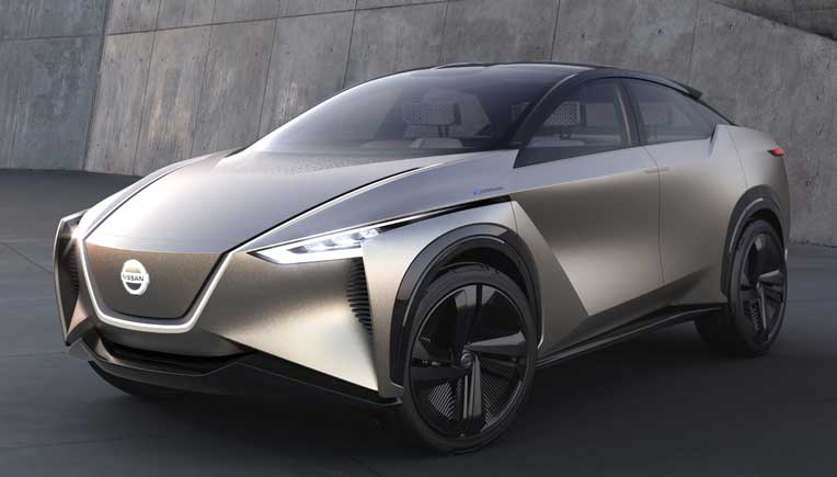 Nissan unveils Nissan IMx Kuro, a concept vehicle