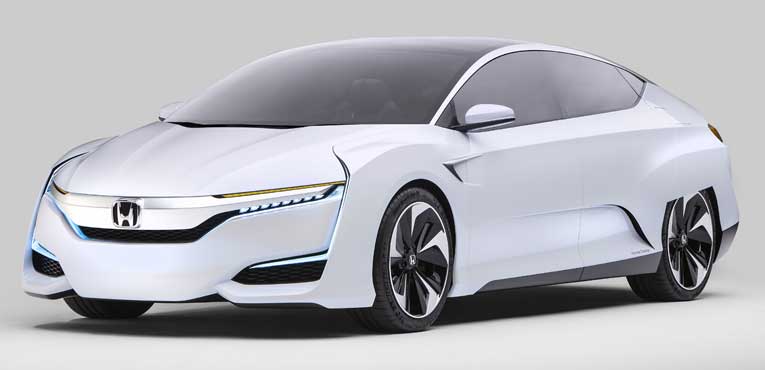 North American debut of the future: Honda FCV Concept