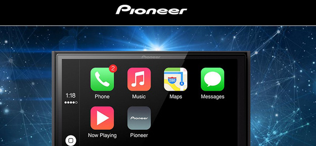 Pioneer car multimedia systems with Apple CarPlay