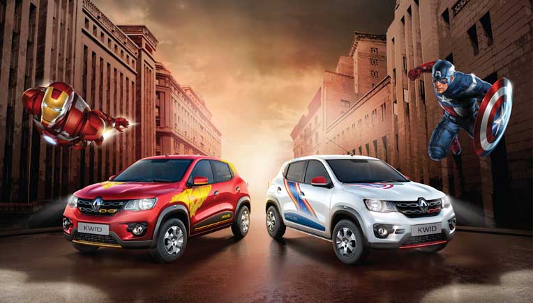 Renault Kwid Super Hero Edition in association with Marvel Avengers