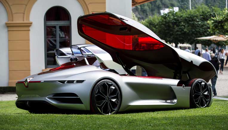 Renault Trezor voted most beautiful concept car at Concorso d Eleganza Villa d Este