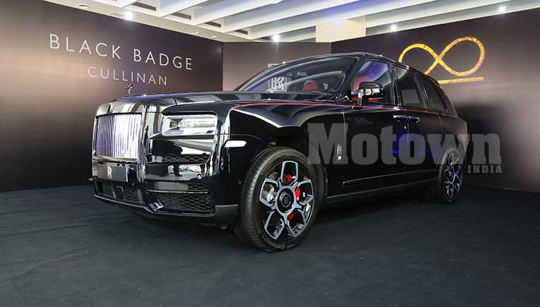 Rolls-Royce Black Badge Cullinan in India for Rs 8.2 crore onward