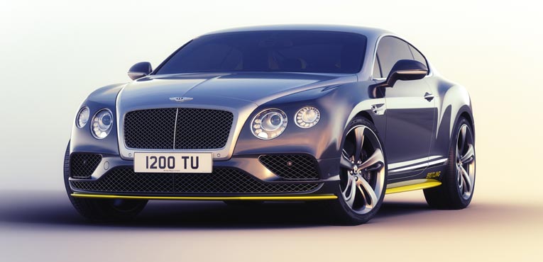 Seven limited edition Continental GT Speeds inspired by famed jets