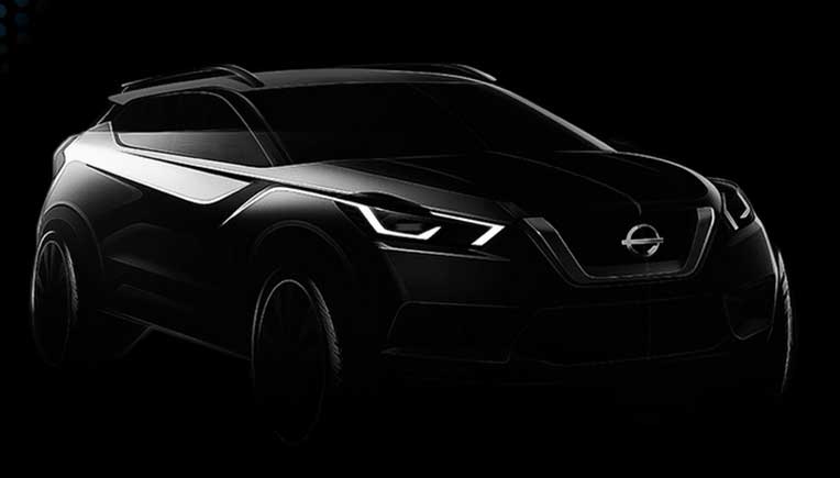 Sketch of the all-new Nissan Kicks revealed