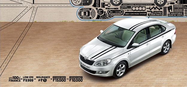 Skoda Rapid Ultima special edition for Rs.8.3 lakh