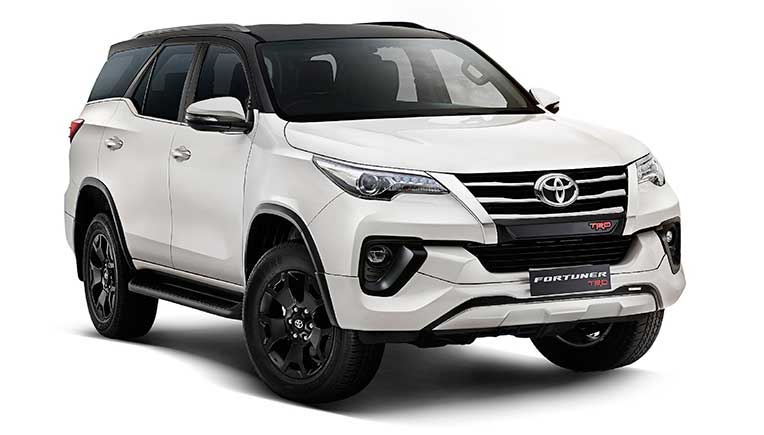 Sporty New Toyota Fortuner TRD Limited Edition at Rs 34.98 lakh onward