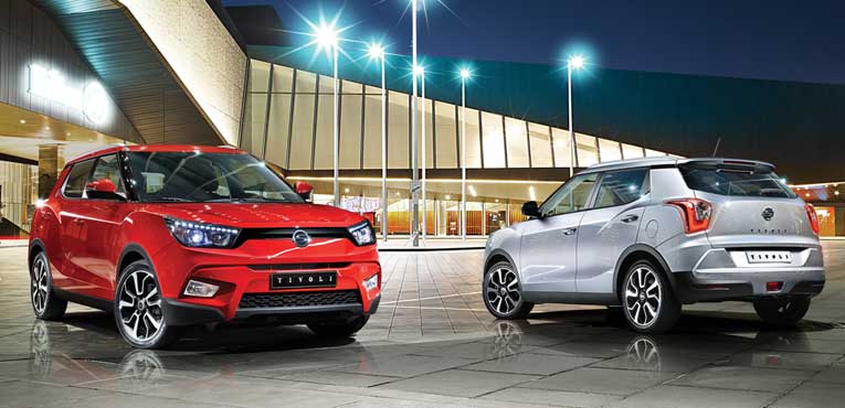 Ssangyong Tivoli Launched in Korea for Rs. 9.31 Lakhs Approx
