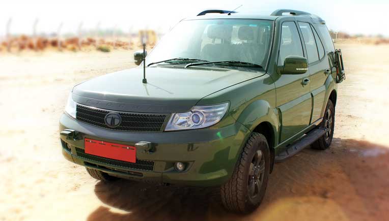 Tata Safari Storme is now an Indian Army vehicle also