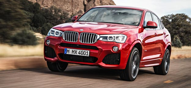 The new BMW X4, with a sporting character