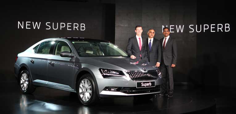 The new Skoda Superb prices start at Rs 22.68 lakh