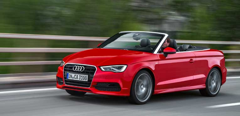 Topless Audi A3 launched in India for Rs.44.75 lakh