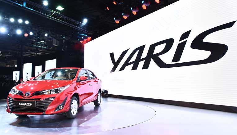 Toyota brings in the Yaris for the Indian market