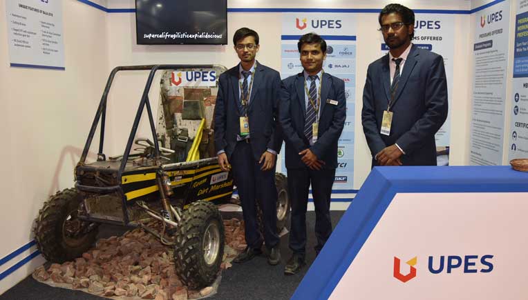 UPES engineering students showcase award winning all-terrain vehicle