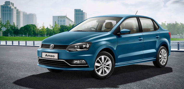 Volkswagen Ameo compact sedan unveiled; to be launched in the second half of 2016