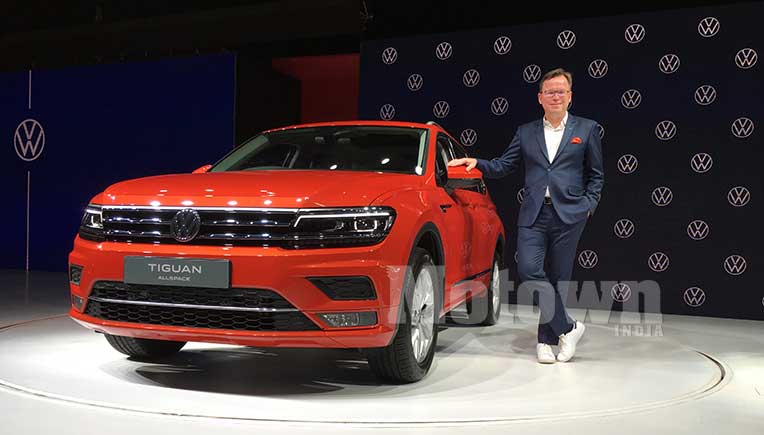 Volkswagen India launches Tiguan Allspace at Rs 33.12 Lakh