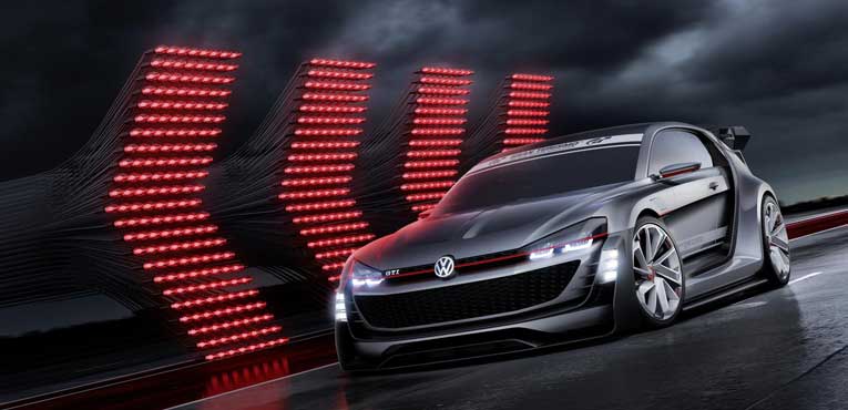 Volkswagen uncovers their Gran Turismo Vision concept, the GTI Supersport