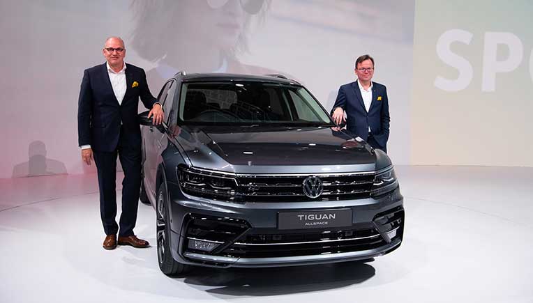 Volkswagen unveils Taigun, T-Roc, Tiguan Allspace and Tiguan