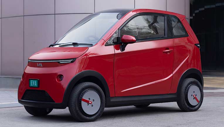 Vayve Mobility launches India’s first solar electric car Eva at Rs 3.25 lakh