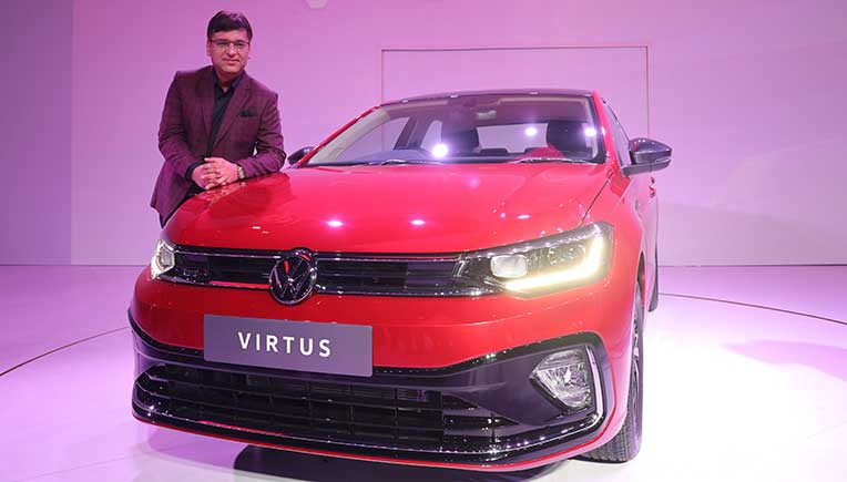 Volkswagen unveils new global sedan Virtus in India