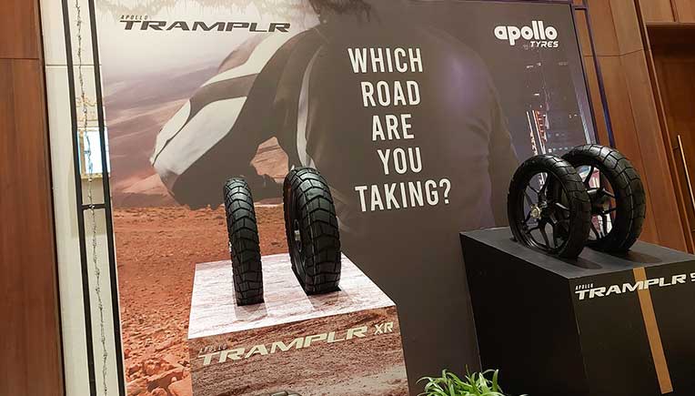 Apollo Tramplr series of enduro tyres for premium motorcycles