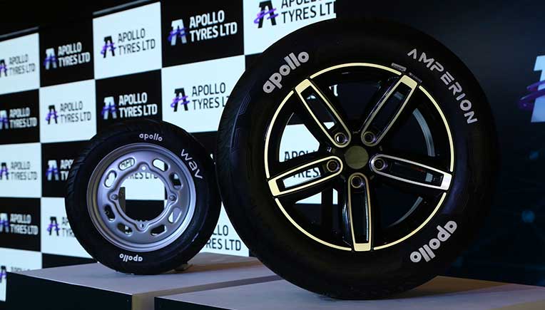 Apollo Tyres tyres fo electric cars , 2 wheelers