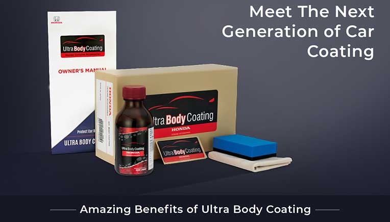 Honda Cars India ultra body coating for enhanced vehicle protection