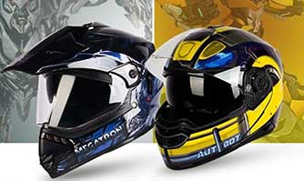 SteelBird  launches Transformer helmets