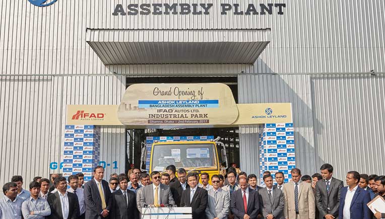 Ashok Leyland announces opening of new assembly plant in Dhaka