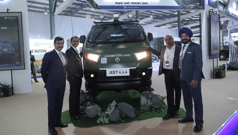Ashok Leyland exhibits 3 advanced products at DefExpo 2022